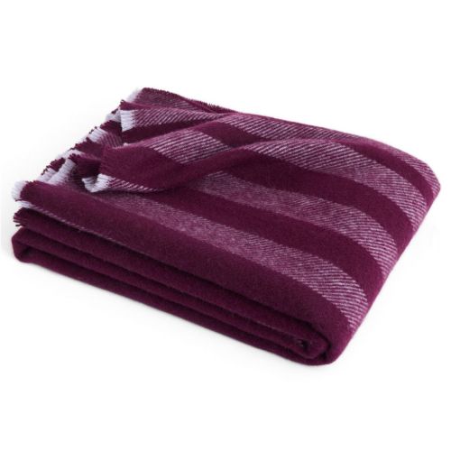 HAY Duo Throw 130x180 cm - Plum