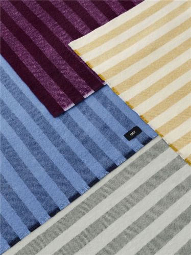 HAY Duo Plaid 130x180 cm - Pflaume