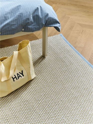 HAY Fineline Bettbezug 135x200 cm - Blau