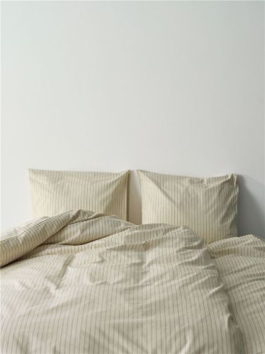 HAY Fineline Bettbezug 155x220 cm - Elfenbein