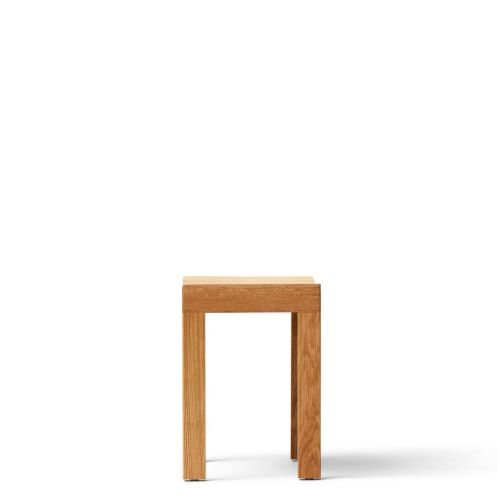 Form & Refine Sonder Hocker H: 47,5 cm - Naturgeölte Eiche