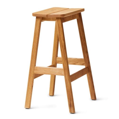 Form & Refine Angle Standard Bar Stool H: 65 cm - Naturolieret Eg