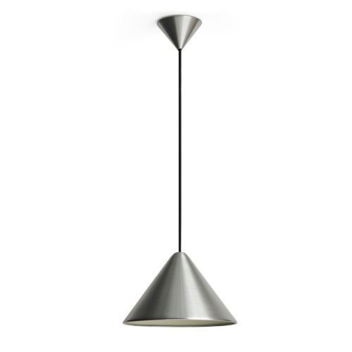 HAY Compass Pendant 260 Ø: 26 cm - Brushed Aluminium