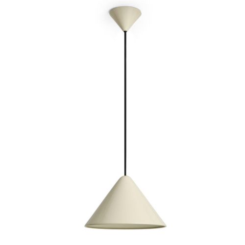 HAY Compass Pendant 260 Ø: 26 cm - Aluminium/Oyster White 