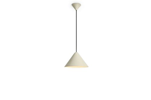 HAY Compass Pendelleuchte 260 Ø: 26 cm - Aluminium/Oyster White