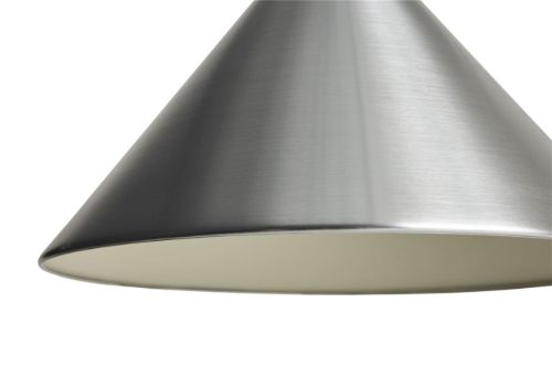 HAY Compass Pendelleuchte 430 Ø: 43 cm - Gebürstetes Aluminium