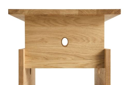 HAY Wood Box Couchtisch 40x40 cm - Geölte Eiche