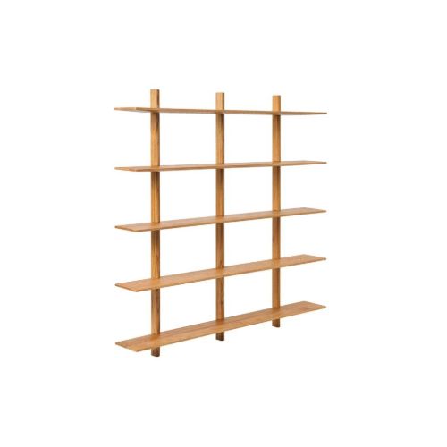 MUUBS Regal Noir Natural XL 140x140cm - Natürlich geölte Eiche