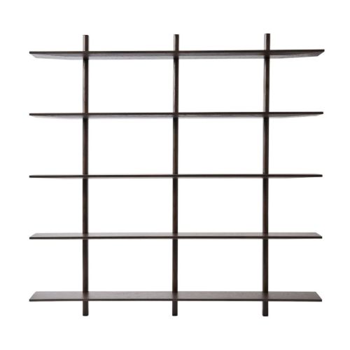 MUUBS Hylde Noir Natural XL 140x140cm - Mørkbejdset Eg
