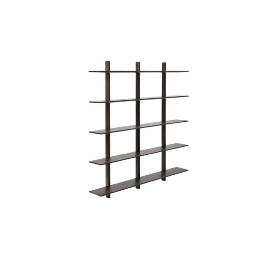 MUUBS Regal Noir Natural XL 140x140cm - Dunkel gebeizte Eiche