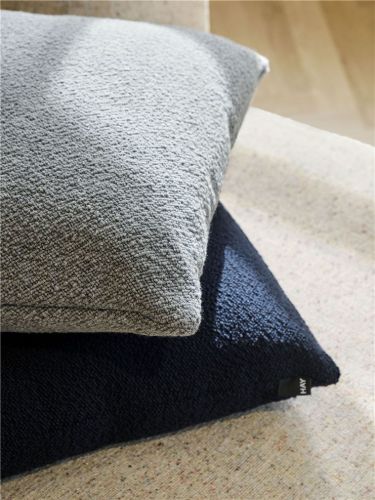 HAY Texture Kissen 50x50 cm - Taubenblau