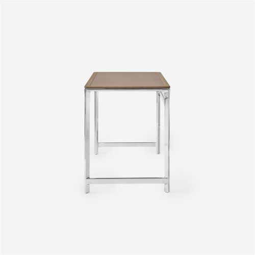 Vipp 430 Studio-Schreibtisch 60 x 125 cm – Helle Eiche/Kamelleder