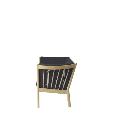 FDB Furniture J148 2-Sitzer-Sofa Erik Ole Jørgensen L: 150 cm – Eiche/Dunkelgrau