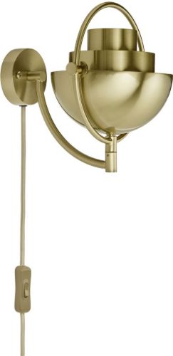 GUBI Multi-Lite Wandleuchte Ø: 15 cm - Messing Glänzend