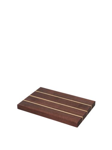 Ferm Living Stripe Schneidebrett 25x36 cm - Walnuss/Esche