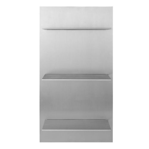 Ferm Living Lager Wall Shelf Triple Small H: 65 cm - Aluminium