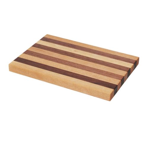 Ferm Living Stribe Cutting Board 25x36 cm - Valnød/Eg