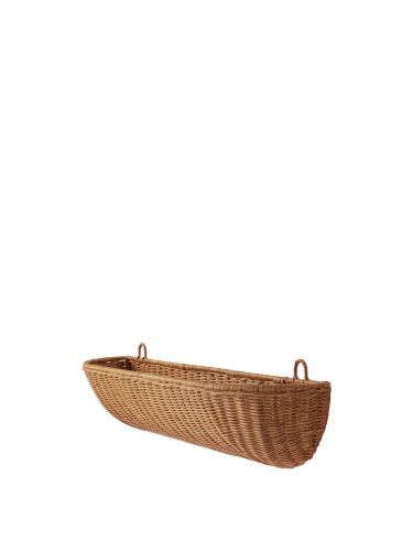 Ferm Living Geflochtene Wandtasche 75x25 cm - Rattan/Natur