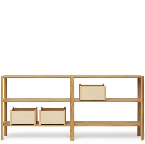 Form & Refine Leaf Regal 2x3 L: 200 cm - Geölte Eiche