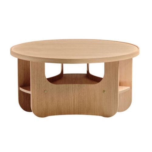 Bent Hansen Vido Sofabord Ø: 81,5 cm - Olieret Eg