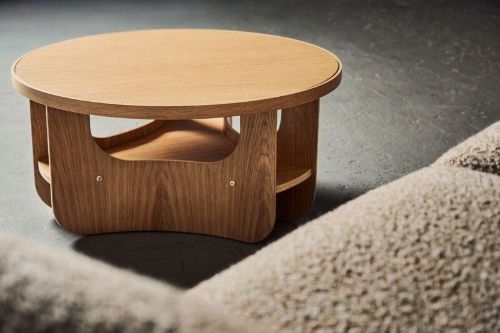 Bent Hansen Vido Couchtisch Ø: 81,5 cm - Geölte Eiche