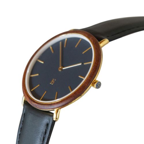 Hemverk-Armbanduhr Ø: 40 mm – Graham Smokey Blue/Schwarz