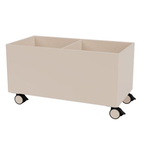 Montana QS Colour Box III S1162 m. Hjul 69,6x37,8x35,4 cm - 168 Clay