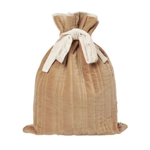 Ferm Living Vari Quited Sæk 50x70 cm - Bomuld/Tan