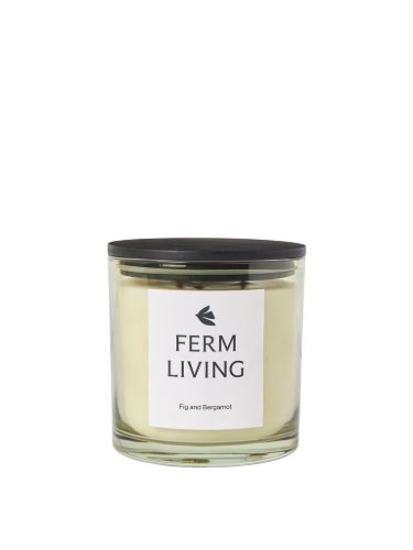Ferm Living Vitto Duftlys Groß H: 12 cm - Hellzement