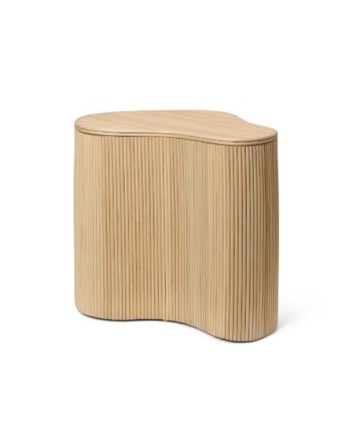 Ferm Living Isola Storage Table H: 46 cm - Natural