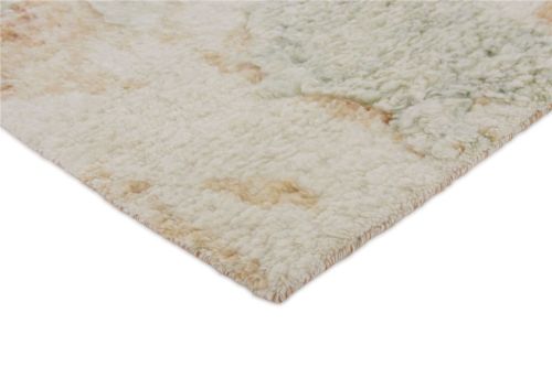Rezas Eternity Oasis Whisper Teppich 240x170 cm - ZN-63 Hellgold/Olive