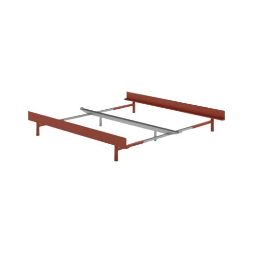 Moebe Adjustable Bed Frame 179x90/180 cm - Terracotta