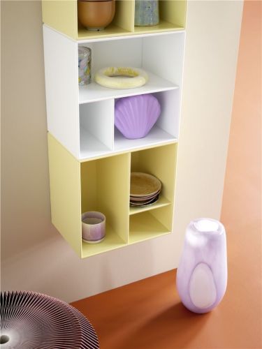 Montana Mini 1002 Modul mit Regalböden 35x35 cm - 145 Hagebutte
