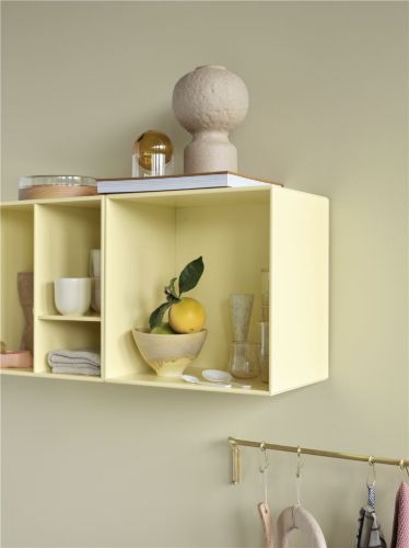 Montana Mini 1002 Modul mit Regalböden 35x35 cm - 148 Flint