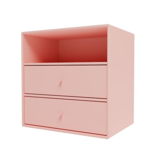 Montana QS Mini 1006 Modul med 2 Skuffer 35x35 cm - 167 Ruby