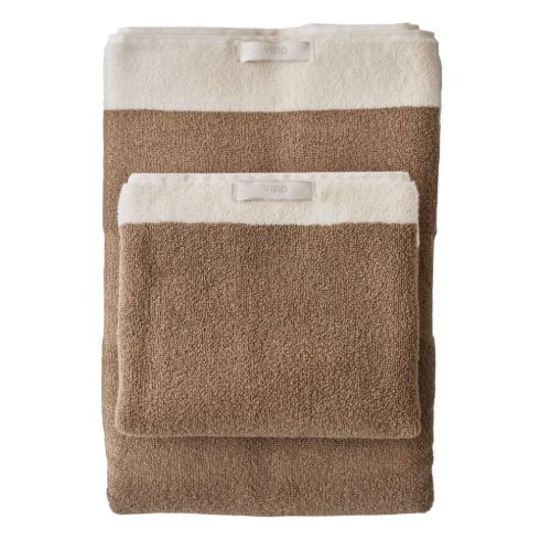 Vipp 103 Håndklæde 50x100 cm - Økologisk Bomuld/Taupe