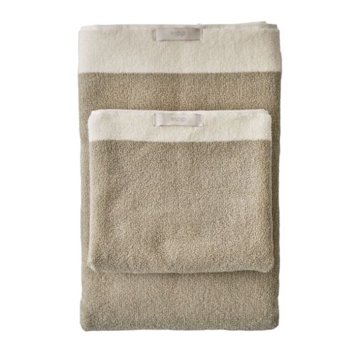 Vipp 103 Håndklæde 50x100 cm - Økologisk Bomuld/Khaki