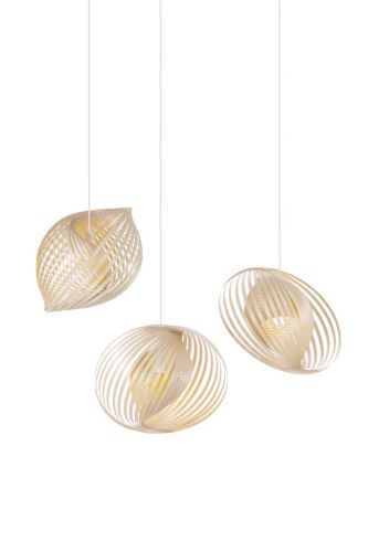 Secto Design Adilo 8200 Pendelleuchte Ø: 58 cm - Birke natur