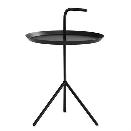 HAY DLM Don't Leave Me Side Table Ø: 38 cm - Sort