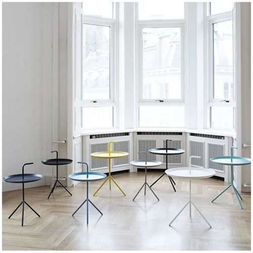 HAY DLM Don't Leave me Beistelltisch Ø: 38 cm - Weiß