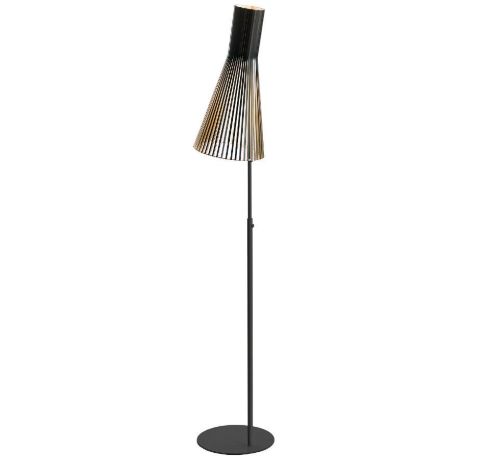 Secto Design 4210 Gulvlampe Ø: 30 cm - Sort 
