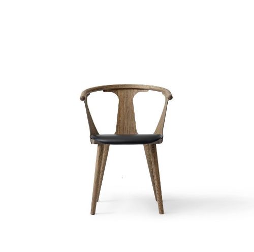 &Tradition SK2 In Between Chair - Smoked Oiled Oak/Black Noble Leather
