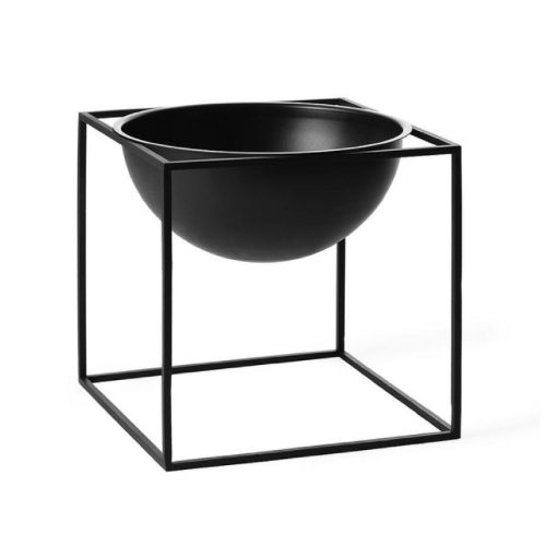 Audo Copenhagen Kubus Bowl Stor 23x23 cm - Sort