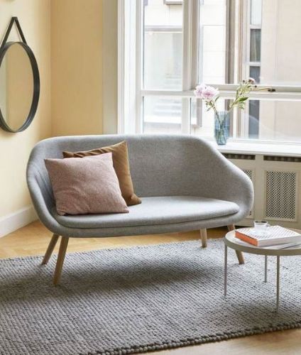 HAY Peas Teppich 170 x 240 cm – Mittelgrau