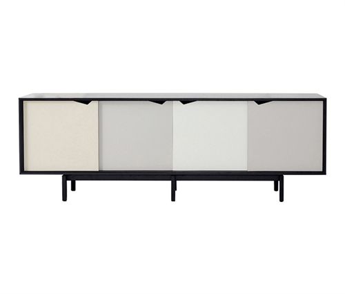 Andersen Furniture S1 skænk L: 200 cm - Sortbejdset Eg