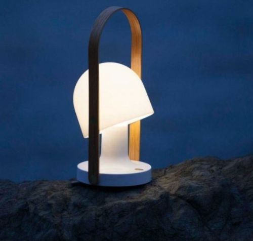 Lampefeber Follow Me kabellose Lampe H: 22,8 cm – Weiß