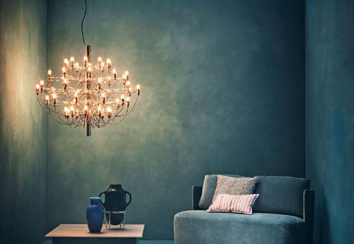 FLOS 2097/30 Kronleuchter LED Ø: 88 cm - Chrom