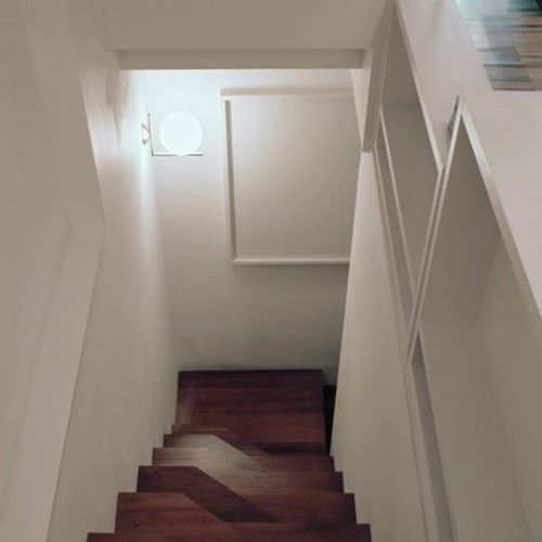 FLOS IC Lights Wandleuchte H: 21,6 cm – Chrom