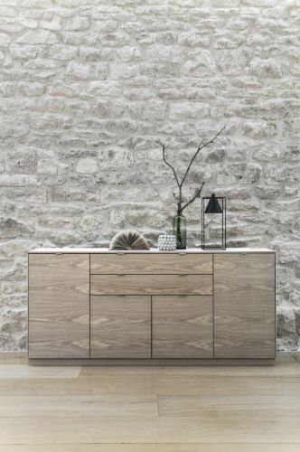 Skovby SM942 Beistelltisch 88 x 194 cm – Weiß geölte Eiche