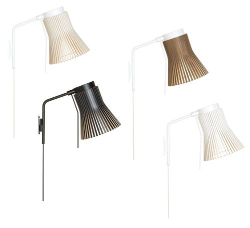 Secto Design Petite 4630 Wandleuchte H: 31 cm - Weiß